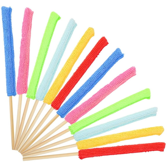 GOOHOCHY Household Cleaning Stick Microfiber 12Pcs 10.2X0.8In