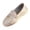 Beige, variant on Suede Tassel Loafers For Women Closed Toe Slip On Comfortable Office Casual Footwear