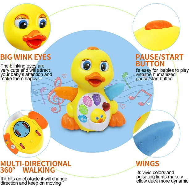 MOONTOY Musical Duck Preschool Classroom Learning Toy Walmart