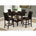 thumbnail image 2 of Monarch Dining Table, 42"X 42", Cappuccino, Counter Height, 2 of 3