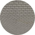 thumbnail image 1 of Ahgly Company Machine Washable Indoor Round Transitional Gray Area Rugs, 4' Round, 1 of 7