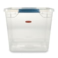 thumbnail image 2 of Contenedor Rubbermaid Clever Store, 30 litros, transparente, 2 of 3