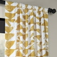 thumbnail image 4 of Triad Gold Printed Cotton Twill Curtain (1 Panel), Triad Gold, 50W X 96L, 4 of 6