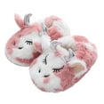 thumbnail image 3 of BJUTIR Toddler Shoes Childrens Girl Cotton Slippers Cute Stereoscopic Calf Warm Indoor Non Cotton Slippers, 3 of 9