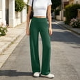 thumbnail image 6 of Yutgune High Waist Straight Wide Leg Yoga Pants For Women Tummy Control Womens Leggings Workout Gym Leggings With Side Pockets Womens Pants, 6 of 8