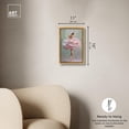 thumbnail image 4 of Blossom Ballerina Canvas Print Pink Glam Wall Art by Art Remedy, Gold Frame, 10 x 15, 4 of 5