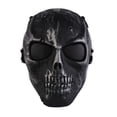 thumbnail image 1 of Cráneo Protector Facial Juego Escudo Esqueleto Ajustable Sin Veneno Accesorio Halloween, 1 of 7