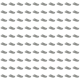 thumbnail image 1 of Clip Metal Con Agujeros Dobles Funda para Cuero DIY (plata), 1 of 9