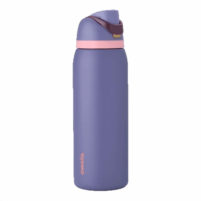 Termo Owala FreeSip de 40oz (1.18L) de acero inoxidable térmico, Color Blue Jay