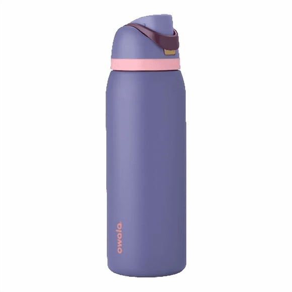 Termo Owala FreeSip de 40oz (1.18L) de acero inoxidable térmico, Color Blue Jay