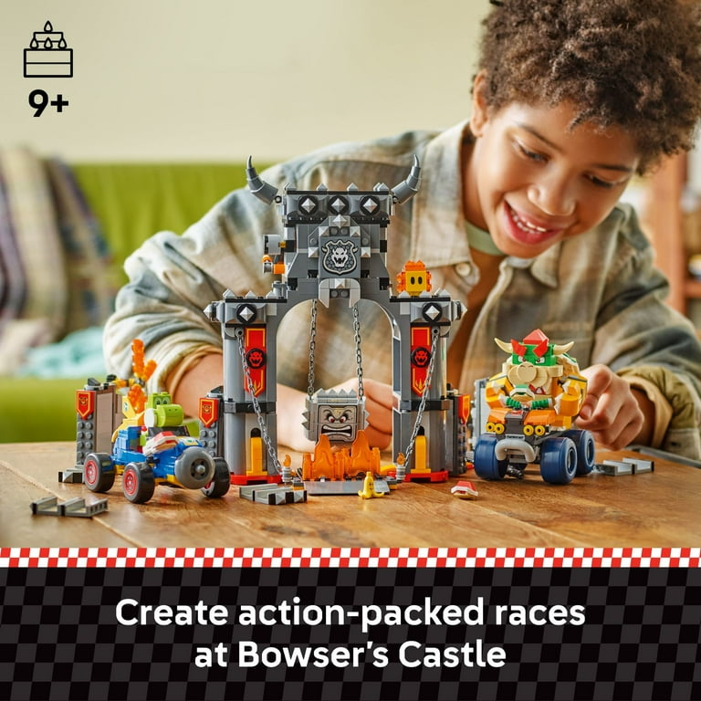 LEGO Super Mario: Mario Kart – Bowser's Castle Building Toy for