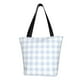 thumbnail image 1 of Easygdp Blue Checkboard Bolso de Hombro para Mujer, Bolso Bandolera y Cartera de Mano Elegante para Uso Diario, 1 of 6