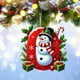 thumbnail image 4 of 26 Letters Christmas Tree Decoration Pendant, Christmas Tree Ornaments DIY, Christmas Decoration Xmas Tree Hanging Decor, Elegant Style, High-Quality Craftsmanship, Festive Home Decor, for Bedroom, 4 of 9