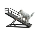 thumbnail image 4 of MOPHOTO 55"L x 18"W Wood Dog Ramp Perfect for Bed and Car,Adjustable Foldable Dog Ramp,Anti-Slip Dog & Cat Ramp,Supports up to 200 lbs, 4 of 11