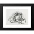 thumbnail image 2 of Pierre-Auguste Renoir 14x11 Black Modern Framed Museum Art Print Titled - The Little Boy in the Pump Holder (Claude Renoir Writing), 2 of 5