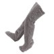 thumbnail image 1 of Sonducket Pantimedias Calentador de piernas de poliéster Calentador de piernas de invierno Rodilla alta Calcetín de protección de piernas largas Medias Gris, 1 of 8