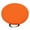 Orange, variant on 14 Inch Round Floor Cushions with Handles, Floor Pillow Flexible Seating, PU Seat Cushion Round Chair Pad with Carry Handle, High Density Foam for Camping Patio Office