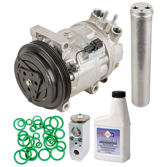 For Infiniti FX35 & G35 OEM AC Compressor w/ A/C Repair Kit - BuyAutoParts