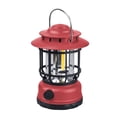 thumbnail image 1 of Lámpara solar retro recargable de modo de espera ultralargo, lámpara multifuncional para acampar al aire libre, lámpara de iluminación LED para exteriores, 1 of 6