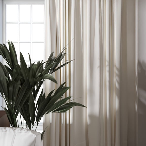 Luxury Solid Velvet Blackout Curtains, 2 PANELS, Pinch Pleated High-Density 240GSM Drapes with Hooks Included, Creamy Ivory (Flat Width)