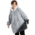 thumbnail image 1 of Sudadera con capucha para niños Giggling Getup Glow in Dark Sherpa, 1 of 7
