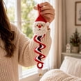 thumbnail image 5 of Crochet Christmas Spiral Ornament DIY Kit, 3D Christmas Hanging Decor with Soft Yarn & Ergonomic Hook for Beginner Crafters, 5 of 9