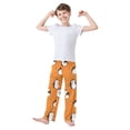 thumbnail image 3 of Cute Penguin Pattern Pajama Pants Soft Lightweight Lounge Pants Bottoms Sleep Pants Warm Comfy, 3 of 9