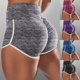 thumbnail image 4 of Pantalones cortos de yoga para mujer, cintura alta, ajustados, para correr, entrenar, gimnasio, fitness, 4 of 7