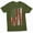 Military Green, variant on Men'S Baseball Usa Flag T-Shirt Bat Flag Patriotic American Sports Shirt For Him
