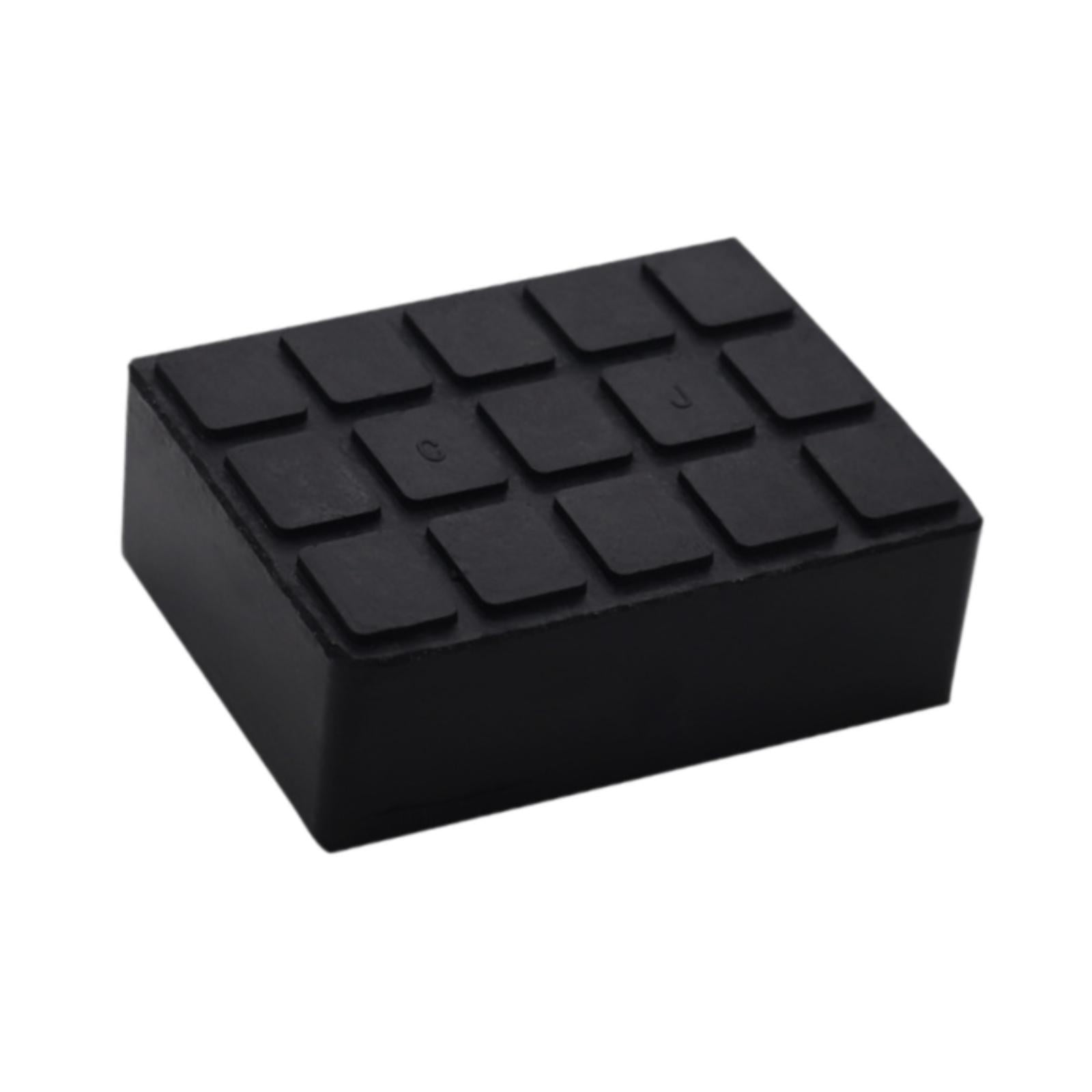 Wzmzjy Automotive Jack Stand Rubber Pad Jack Guard Adapter Pad Non-slip Shock-absorbent Medium