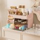 thumbnail image 4 of Organizador de maquillaje Delamu con cajones para Vanity Pink, 4 of 9