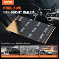 thumbnail image 2 of VEVOR Car Sound Deadening Mat, 200 mil 25 sqft Car Sound Dampening Material, Butyl Automotive Sound Deadener, Noise Insulation and Vibration Dampening Material for Car, 2 of 9