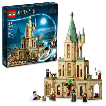 LEGO Harry Potter Hogwarts: Dumbledores Office 76402 Castle Toy, Set with Sorting Hat,  of Gryffindor and 6 Minifigures, for Kids Aged 8 Plus