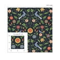thumbnail image 5 of NextWall  Bird Toile Peel and Stick Wallpaper 20.5 in. W x 18 ft. L - Midnight Blue, 5 of 8