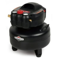 Briggs & Stratton 6-Gallon 1.5 HP 135 PSI Pancake Air Compressor