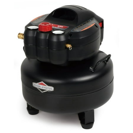 Briggs & Stratton 6 Gallon 1.5 HP 135 PSI Pancake Air Tank, (Best Pancake Air Compressor Review)