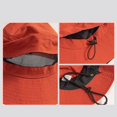 thumbnail image 4 of Waterproof Sun Hat, Rain Hat for Women, UPF 50+ UV Protection, Wide Brim, Packable, Lightweight, Fishing Hat for Hiking, Travel, 4 of 9