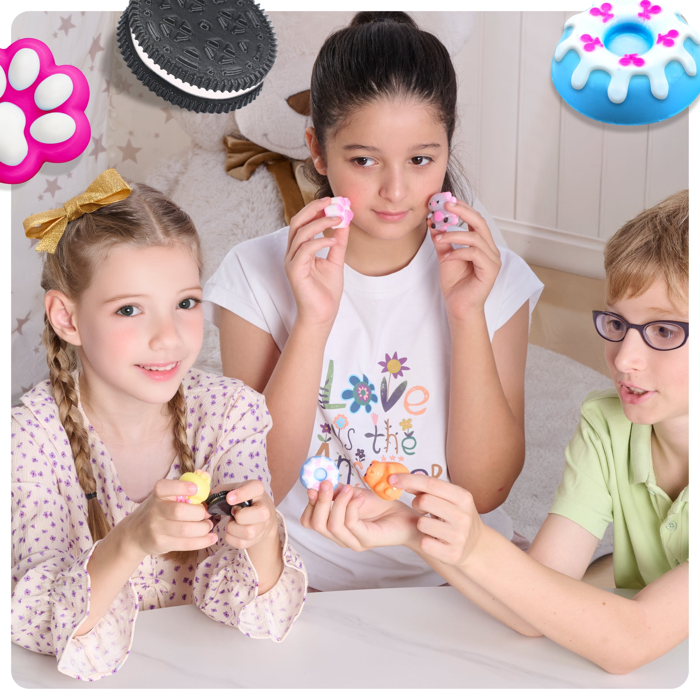D&D Taba Squishy Making Kit for Kids - Birthday Gifts for Girls - Toys for Girls & Boys - Craft Activities for Kids