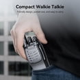 thumbnail image 2 of H-777 Walkie Talkies Rechargeable, 2 Way Radios Long Range, Portable FRS Two-Way Radios, Short Antenna, LED Flashlight, for Adults Family Outdoor (3 Pack), 2 of 15