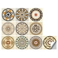 thumbnail image 3 of Wall Tile Vinyl Flower Wall Sticker tile decor; Mural Tile Decal Waterproof Self-Adhesive Tile Sticker, MZ-2-112, Medium, 3 of 8