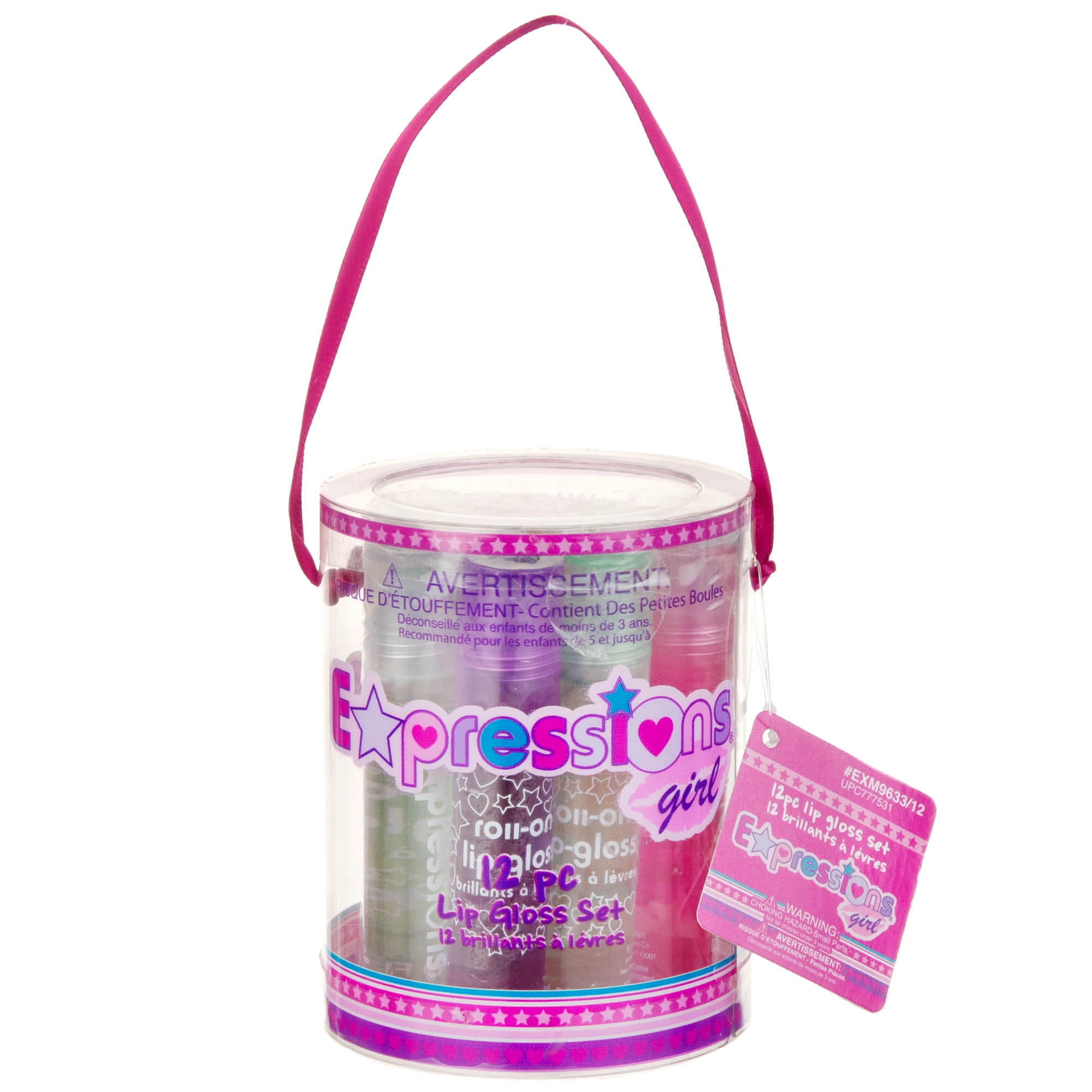 Expressions Flavored Lip Gloss Set, 12 pc