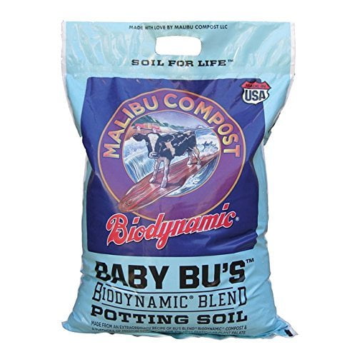 Malibu Compost Baby Bu's Biodynamic Blend Potting Soil, 12 ...
