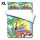 thumbnail image 2 of DUVET COVER BIVEZO Sistemas de cama de buceo Cubiertas de almohadas cómodas Fibra de poliéster decoraciones de cumpleaños Conjunto de colchas para dormitorio XL 3 piezas Eigraketly HA011565-19, 2 of 7