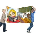 thumbnail image 2 of Harriet la Espía Bandera impresa con temática, regalo perfecto para fanáticos, amigos y familiares, y adecuada para actividades al aire libre e interiores, decoraciones de fiesta. 60*90CM, 2 of 6