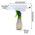 thumbnail image 3 of Kit de Pulverizador Limpiador de Ventanas 3 En 1 | Botella de Agua de Gran Capacidad | Paño de Microfibra | Raspador de Goma | Limpiador de Vidrios para Ventanas de Casa, Coche y Oficina | Set de Lim, 3 of 6