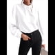 thumbnail image 1 of Camisas con Botones para Mujer, Blusas de Otoño para Mujer, Blusas Informales de Negocios para Mujer M, 1 of 8