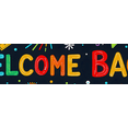 thumbnail image 3 of Colorful Welcome Back Banner with School Supplies Elements Backdrop Background Party Decorations for School Reopening Events Classroom Parties Student Gatherings, 3 of 7