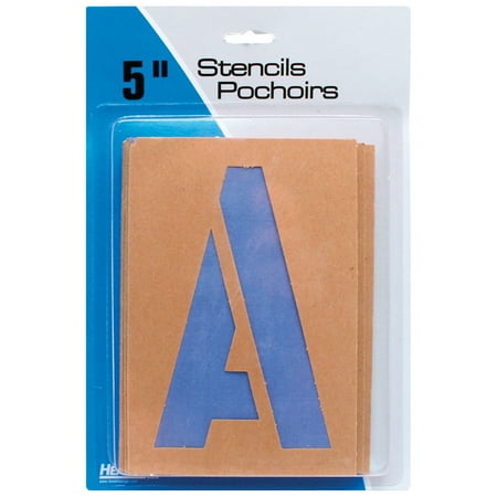 UPC: 0083392001053 | Headline/Geotype Lettering and Paint Stencils  5   Capital Letters & Numbers