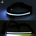 thumbnail image 6 of PULLIMORE LED Dog Collar and Leash Set USB Rechargeable Glowing Pet Collar Night Walking Safety Light Up Dog Collars (M, Black), 6 of 9