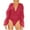 Red-B, variant on Penkiiy Sparkle Sequin Bodysuit For Women V-Neck Cowl Back Shiny Glitter One-piece Top Bodysuits with Sheer Mesh Thong Green Shapewear Tummy Control